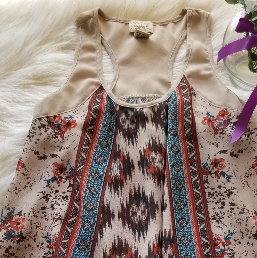Eyelash  Couture Tunic Top